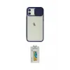 ieg™ iPhone 12 Kılıf Vadi Çizgi - Siyah Polymer Nano Ekran Koruyucu