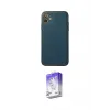 ieg™ iPhone 12 Kılıf Yadigar Klasik - Siyah Bilvis 5in1 3D Magic Cam Ekran Koruyucu