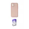 ieg™ iPhone 12 Kılıf Yadigar Klasik - Siyah Bilvis 5in1 3D Magic Cam Ekran Koruyucu