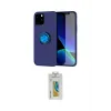 ieg™ iPhone 12 Kılıf Yankı Form Prime - Siyah Polymer Nano Ekran Koruyucu