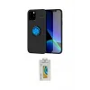 ieg™ iPhone 12 Kılıf Yankı Form Prime - Siyah Polymer Nano Ekran Koruyucu