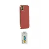 ieg™ iPhone 12 Kılıf Yankı Serisi - Siyah Polymer Nano Ekran Koruyucu
