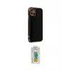ieg™ iPhone 12 Kılıf Yankı Serisi - Siyah Polymer Nano Ekran Koruyucu