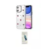 ieg™ iPhone 12 Kılıf Yörünge Form - Şeffaf Pasifik Cam Ekran Koruyucu