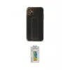 ieg™ iPhone 12 Kılıf Yörünge Yansıma - Siyah Polymer Nano Ekran Koruyucu