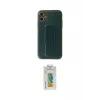 ieg™ iPhone 12 Kılıf Yörünge Yansıma - Siyah Polymer Nano Ekran Koruyucu