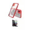 ieg™ iPhone 12 Mini Kılıf Nova Asil Özel Seri - Şeffaf Temperli Cam Ekran Koruyucu