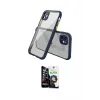 ieg™ iPhone 12 Mini Kılıf Nova Asil Özel Seri - Şeffaf Temperli Cam Ekran Koruyucu