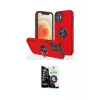 ieg™ iPhone 12 Mini Kılıf Odak Form Prime - Şeffaf Temperli Cam Ekran Koruyucu