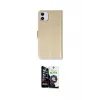 ieg™ iPhone 12 Mini Kılıf Siluet Işık Serisi - Şeffaf Temperli Cam Ekran Koruyucu