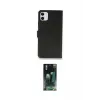 ieg™ iPhone 12 Mini Kılıf Siluet Işık Serisi - Siyah 360 Mat Full Body Arka Koruyucu