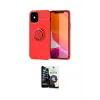 ieg™ iPhone 12 Mini Kılıf Yankı Form Prime - Şeffaf Temperli Cam Ekran Koruyucu