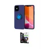 ieg™ iPhone 12 Mini Kılıf Yankı Form Prime - Şeffaf Temperli Cam Ekran Koruyucu