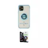 ieg™ iPhone 12 Mini Kılıf Yörünge Çizgi - Şeffaf Temperli Cam Ekran Koruyucu