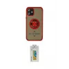 ieg™ iPhone 12 Mini Kılıf Yörünge Çizgi - Siyah Polymer Nano Ekran Koruyucu
