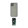 ieg™ iPhone 12 Pro Kılıf Ahenk Çizgi Serisi - Şeffaf 360 Full Body Arka Koruyucu