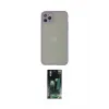 ieg™ iPhone 12 Pro Kılıf Ahenk Çizgi Serisi - Şeffaf 360 Full Body Arka Koruyucu