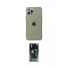ieg™ iPhone 12 Pro Kılıf Ahenk Doku - Siyah 360 Mat Full Body Arka Koruyucu