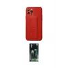 ieg™ iPhone 12 Pro Kılıf Akış Doku - Şeffaf 360 Full Body Arka Koruyucu