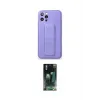 ieg™ iPhone 12 Pro Kılıf Akış Doku - Şeffaf 360 Full Body Arka Koruyucu