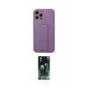 ieg™ iPhone 12 Pro Kılıf Akış Doku - Şeffaf 360 Full Body Arka Koruyucu
