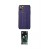 ieg™ iPhone 12 Pro Kılıf Akış Doku - Şeffaf 360 Full Body Arka Koruyucu