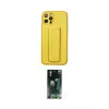 ieg™ iPhone 12 Pro Kılıf Akış Doku - Şeffaf 360 Full Body Arka Koruyucu