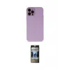 ieg™ iPhone 12 Pro Kılıf Çekirdek Modern Serisi - Siyah 34D Hayalet Izgaralı Cam