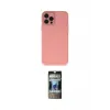 ieg™ iPhone 12 Pro Kılıf Çekirdek Modern Serisi - Siyah 34D Hayalet Izgaralı Cam