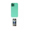 ieg™ iPhone 12 Pro Kılıf Çekirdek Modern Serisi - Siyah 34D Hayalet Izgaralı Cam
