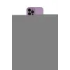 ieg™ iPhone 12 Pro Kılıf Çekirdek Modern Serisi - Siyah Polymer Nano Ekran Koruyucu