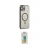 ieg™ iPhone 12 Pro Kılıf Doruk Minimal - Siyah Polymer Nano Ekran Koruyucu