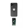 ieg™ iPhone 12 Pro Kılıf Eksen Klasik Prime - Şeffaf 360 Full Body Arka Koruyucu