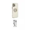 ieg™ iPhone 12 Pro Kılıf İz Form Serisi - Şeffaf Uv Polymer Nano Ekran Koruyucu