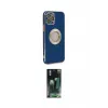 ieg™ iPhone 12 Pro Kılıf İz Form Serisi - Siyah 360 Mat Full Body Arka Koruyucu