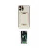 ieg™ iPhone 12 Pro Kılıf Kozmos Minimal Prime - Şeffaf 360 Full Body Arka Koruyucu