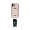 ieg™ iPhone 12 Pro Kılıf Kozmos Minimal Prime - Şeffaf 360 Full Body Arka Koruyucu