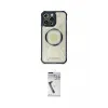 ieg™ iPhone 12 Pro Kılıf Kutup Modern - Şeffaf Uv Polymer Nano Ekran Koruyucu