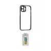ieg™ iPhone 12 Pro Kılıf Nova Asil Özel Seri - Siyah Polymer Nano Ekran Koruyucu