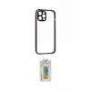 ieg™ iPhone 12 Pro Kılıf Nova Asil Özel Seri - Siyah Polymer Nano Ekran Koruyucu