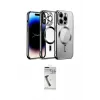 ieg™ iPhone 12 Pro Kılıf Nova Işık Özel Seri - Şeffaf Uv Polymer Nano Ekran Koruyucu