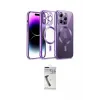 ieg™ iPhone 12 Pro Kılıf Nova Işık Özel Seri - Şeffaf Uv Polymer Nano Ekran Koruyucu