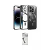 ieg™ iPhone 12 Pro Kılıf Nova Işık Özel Seri - Şeffaf Uv Polymer Nano Ekran Koruyucu