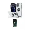 ieg™ iPhone 12 Pro Kılıf Odak Form Prime - Şeffaf 360 Full Body Arka Koruyucu