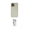 ieg™ iPhone 12 Pro Kılıf Yadigar Klasik - Şeffaf Uv Polymer Nano Ekran Koruyucu