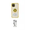 ieg™ iPhone 12 Pro Kılıf Yörünge Çizgi - Şeffaf Uv Polymer Nano Ekran Koruyucu