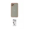 ieg™ iPhone 12 Pro Max Kılıf Ahenk Çizgi Serisi - Şeffaf Uv Polymer Nano Ekran Koruyucu