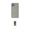 ieg™ iPhone 12 Pro Max Kılıf Ahenk Çizgi Serisi - Siyah Joko Magic 5D Hayalet Cam