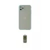 ieg™ iPhone 12 Pro Max Kılıf Ahenk Çizgi Serisi - Siyah Joko Magic 5D Hayalet Cam
