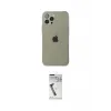 ieg™ iPhone 12 Pro Max Kılıf Ahenk Doku - Şeffaf Uv Polymer Nano Ekran Koruyucu